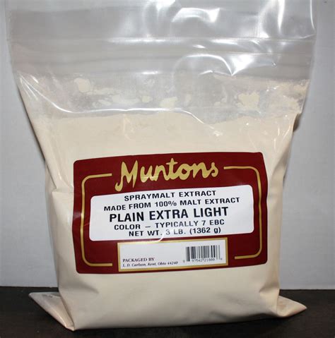 light dried malt extract